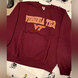 Virginia Tech Hokies Crewneck Sweater (L)
